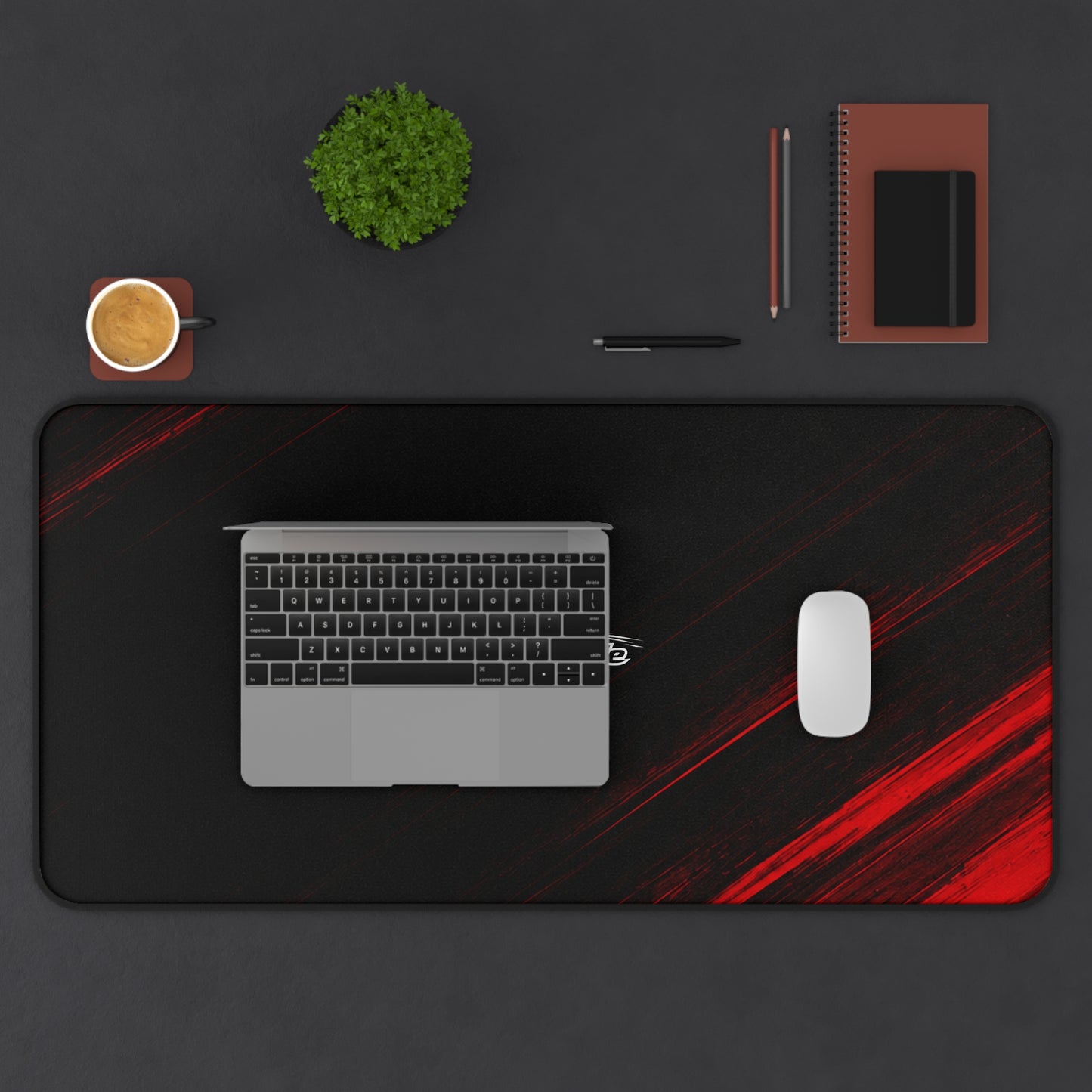 Desk Mat – Red Streak Gaming Mouse Pad | PrecisionGlide