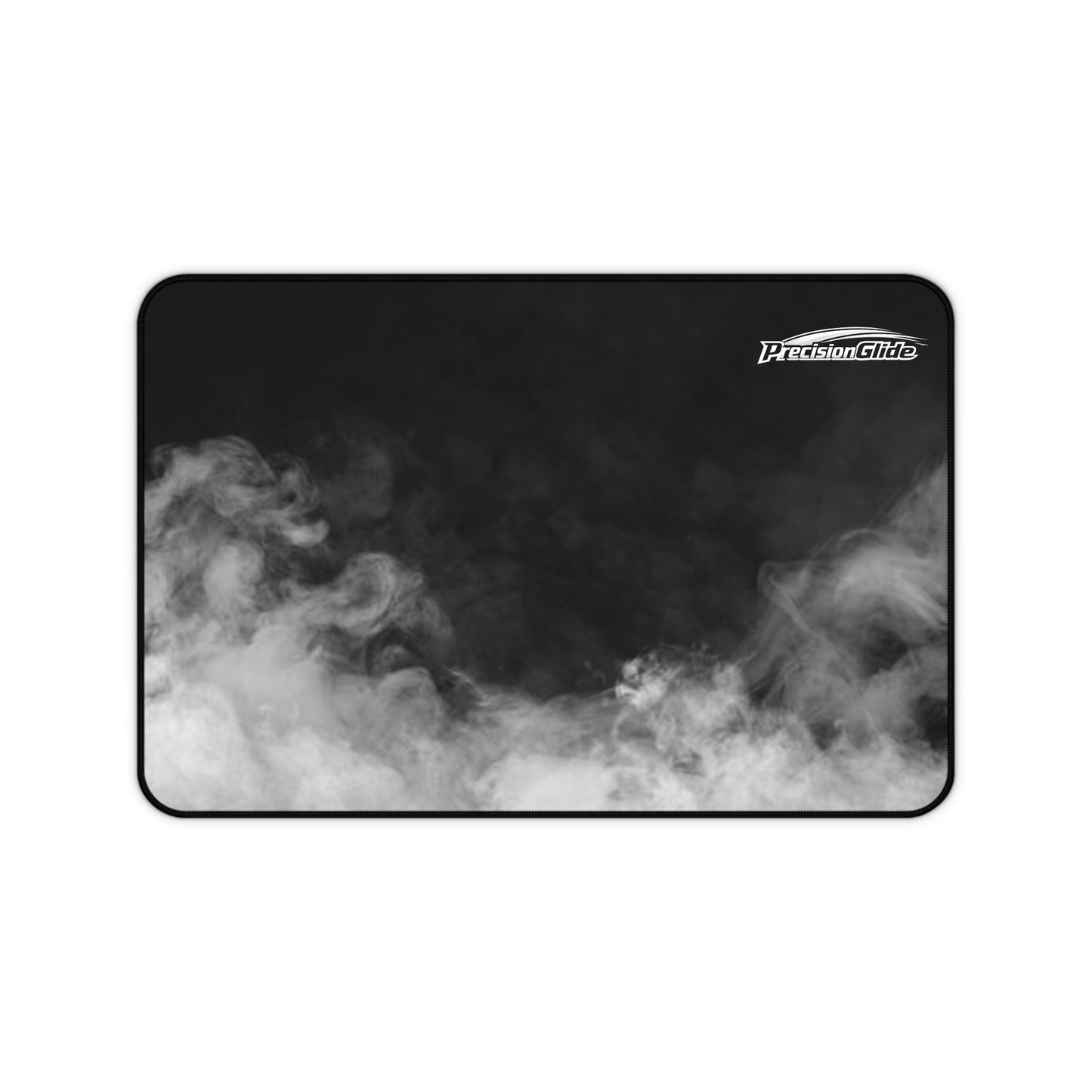 Desk Mat – Smoke Wave Black Gaming & Office Mouse Pad | PrecisionGlide