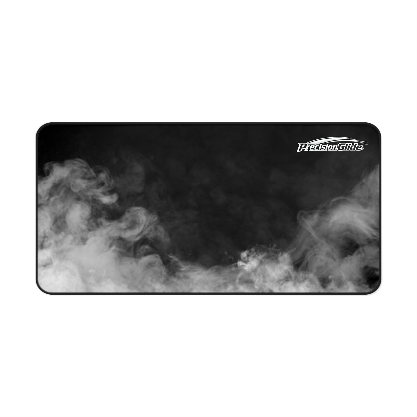 Desk Mat – Smoke Wave Black Gaming & Office Mouse Pad | PrecisionGlide