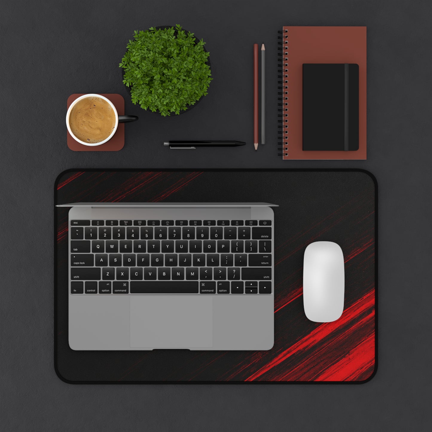 Desk Mat – Red Streak Gaming Mouse Pad | PrecisionGlide