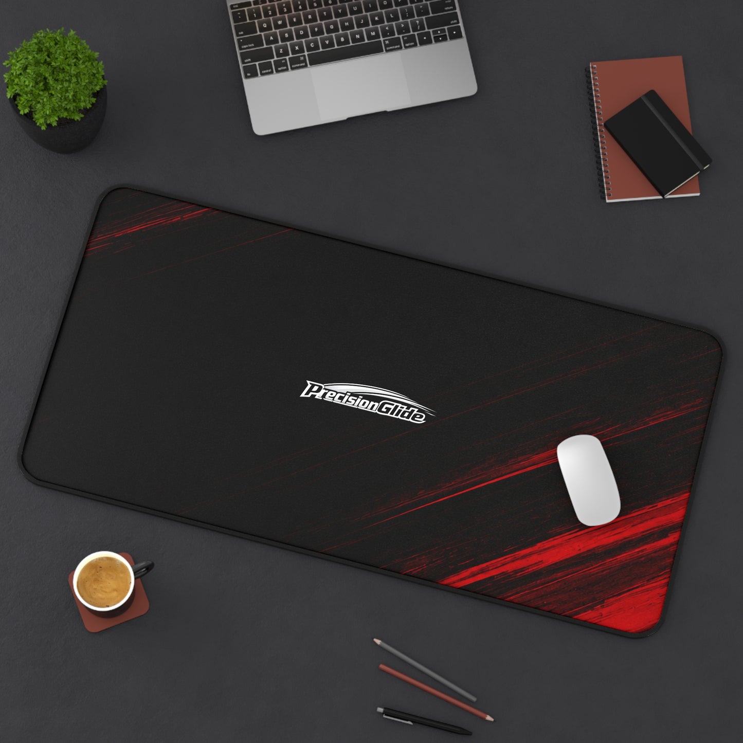 Desk Mat – Red Streak Gaming Mouse Pad | PrecisionGlide