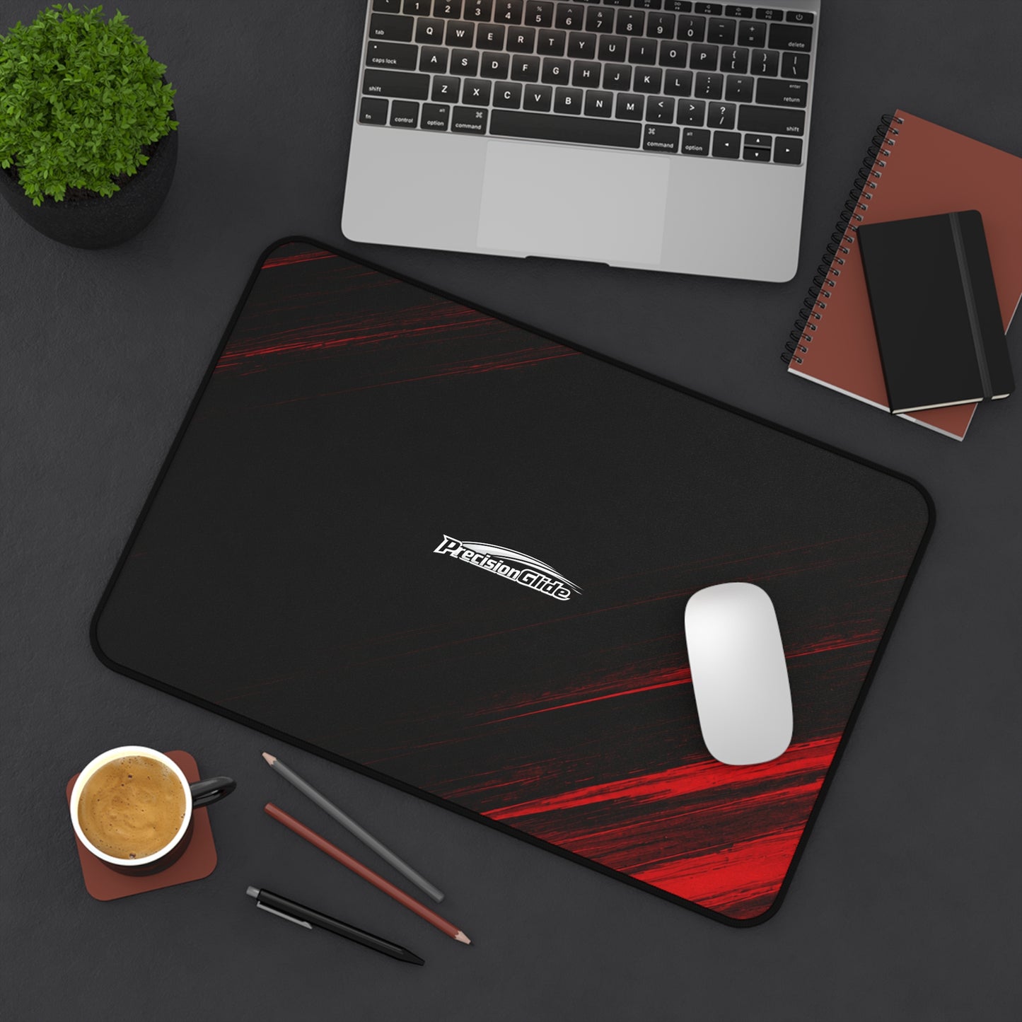 Desk Mat – Red Streak Gaming Mouse Pad | PrecisionGlide