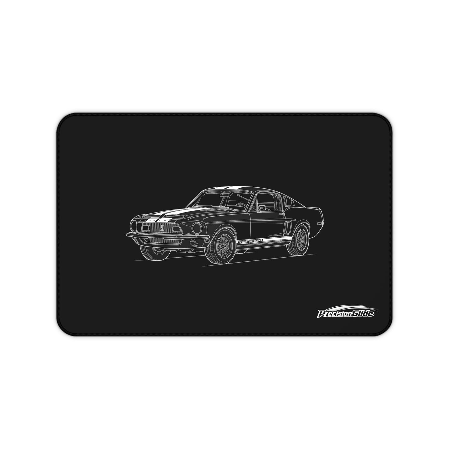 Desk Mat – Black Minimal Non-Slip Mouse Pad | PrecisionGlide